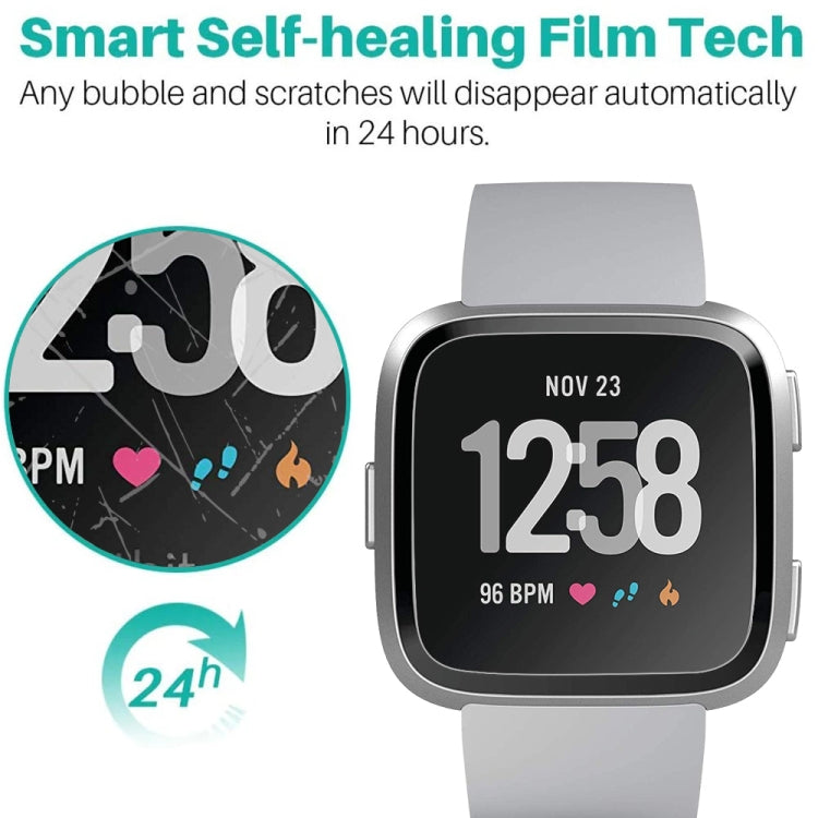 Soft Hydrogel Film Watch Screen Protector, For Fitbit Sense, For Fitbit Versa, For Fitbit Versa 2, For Fitbit Versa 3
