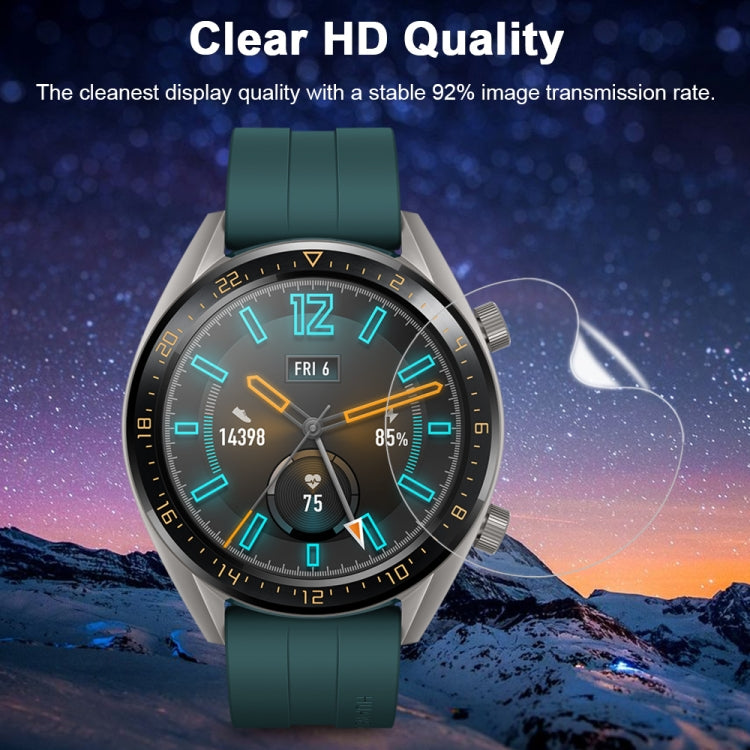 50 PCS Soft Hydrogel Film Watch Screen Protector, For Huawei Watch GT Active, For Huawei Watch GT Elegant, For Honor Magic Watch 2 42mm, For Honor Magic Watch 2 46mm, For Honor Magic Watch 46mm