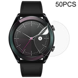 50 PCS Soft Hydrogel Film Watch Screen Protector, For Huawei Watch GT Active, For Huawei Watch GT Elegant, For Honor Magic Watch 2 42mm, For Honor Magic Watch 2 46mm, For Honor Magic Watch 46mm