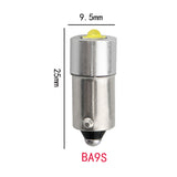 BA9S 3W 1 LED 3535 SMD 150-200 LM LED Flashlight, 6-28V, BA9S White Light, BA9S