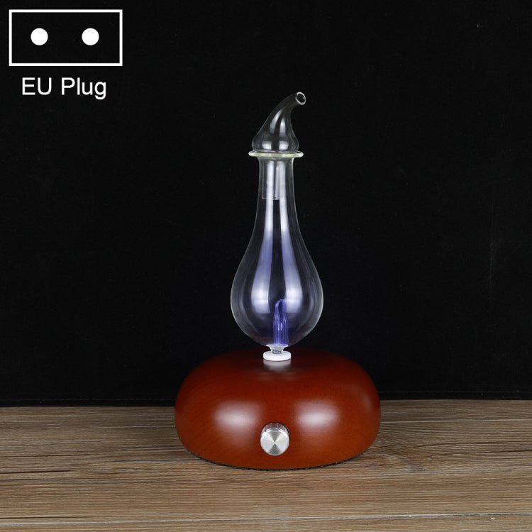 Wood Essential Oil Diffuser Aromatherapy Machine, AU Plug, EU Plug, UK Plug, US Plug EU Plug Dark Brown