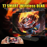 T7 1920x1080P 200 ANSI Portable Home Theater LED HD Digital Projector, Same Screen Version,, Same Screen Version, EU Plug, Same Screen Version, UK Plug, Same Screen Version, AU Plug