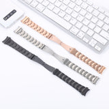Three-bead Small Waist Steel Strap Watchband, For Samsung Galaxy Watch4 40mm / 44mm