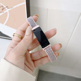 Nylon Loop Strap Watchband, For Fitbit Luxe