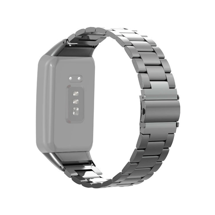 Stainless Steel Three-bead Strap Watchband, For OPPO Watch Free NFC