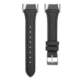 For Fitbit Charge 5 FC5-18 Leather Strap Watchband, S, L