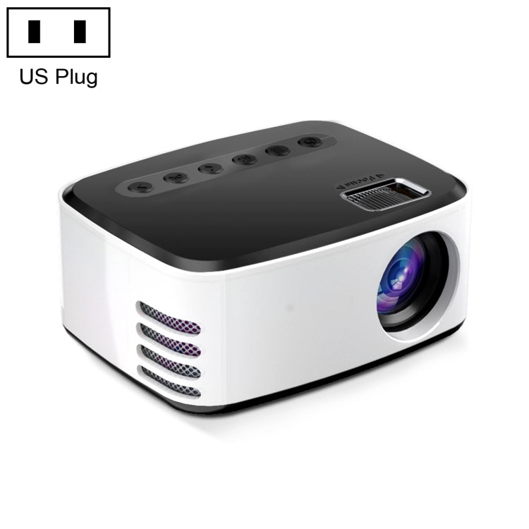 T20 320x240 400 Lumens Portable Home Theater LED HD Digital Projector, Same Screen Version,, US Plug, Same Screen Version, EU Plug, Same Screen Version, UK Plug, Same Screen Version, AU Plug, Same Screen Version US Plug, Same Screen Version Black White