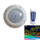 Swimming Pool ABS Wall Lamp LED Underwater Light, 6W, 9W, 12W, 15W, 18W, 24W 9W Colorful + Remote Control