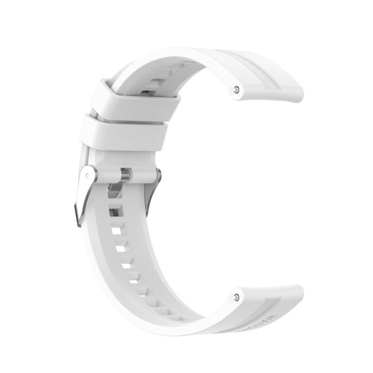 Silicone Black Buckle Watchband, For Huawei Watch GT 3 46mm/GT Runner, For Huawei Watch GT 3 42mm