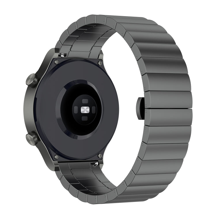 One-bead Steel Watchband, For Huawei Watch GT 3 46mm/GT Runner, For Huawei Watch GT 3 42mm