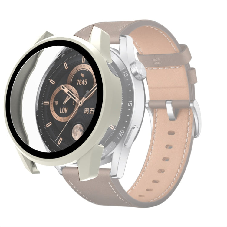 PC + Tempered Glass Watch Protective Case, For Huawei Watch GT 3 42mm, For Huawei Watch GT 3 46mm