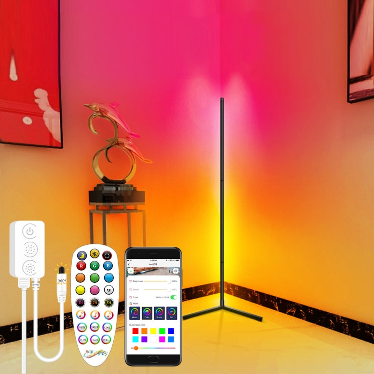 GVVOOHOME LED Symphony Remote Control Floor Atmosphere Light, USB, US Plug, EU Plug