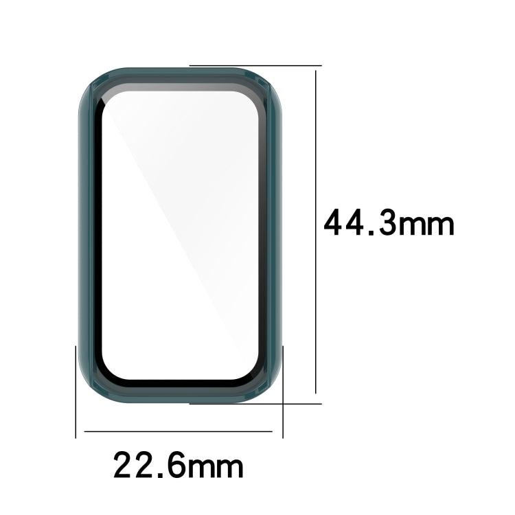 PC + Tempered Glass Watch Protective Case, For Xiaomi Redmi Smart Band Pro