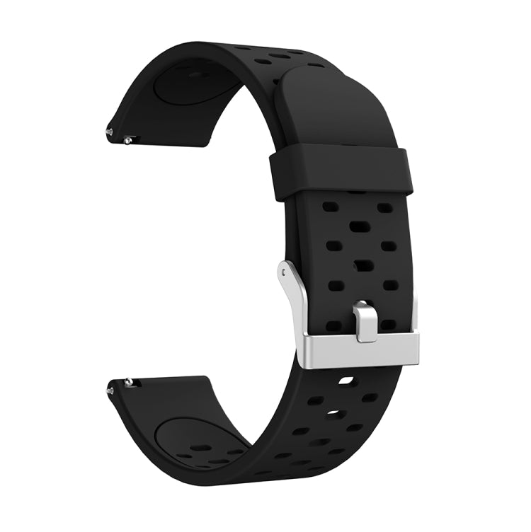 Three Row Holes Silicone Watchband, For Samsung Galaxy Watch 3 45mm