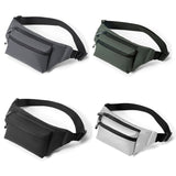 FEIHADUN cxs-321 Adjustable Oxford Cloth Waist Bag, Size: 32 x 12 x 6cm, cxs-321 (Black), cxs-321 (Grey), cxs-321 (Dark Green), cxs-321 (Silver)