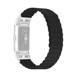 Silicone Magnetic Watchband, For Fitbit Charge 2, For Fitbit Charge 3 / 4, For Fitbit Charge 5, For Huawei Band B6
