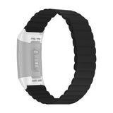Silicone Magnetic Watchband, For Fitbit Charge 2, For Fitbit Charge 3 / 4, For Fitbit Charge 5, For Huawei Band B6