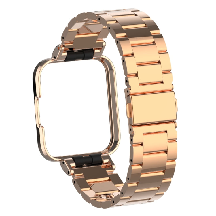 Three-Bead Metal Watchband, For Xiaomi Mi Watch Lite / Redmi Watch, For Xiaomi Redmi Watch 2