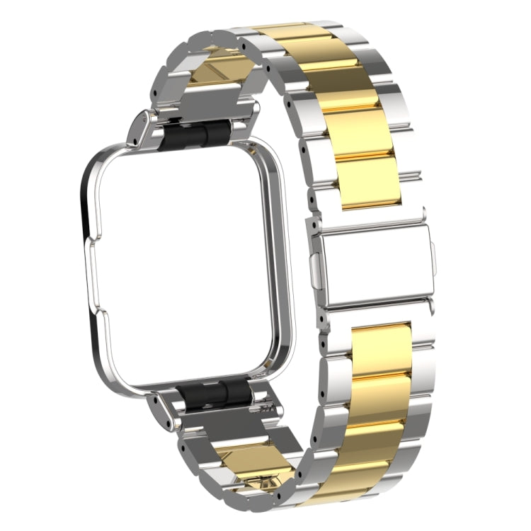 Three-Bead Metal Watchband, For Xiaomi Mi Watch Lite / Redmi Watch, For Xiaomi Redmi Watch 2