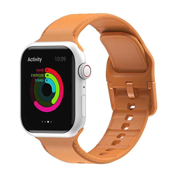Silicone Watchband For Apple Watch Series, 7 45mm / 6&SE&5&4 44mm / 3&2&1 42mm