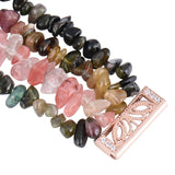 Rough Stone Bracelet Watchband, For Fitbit Versa