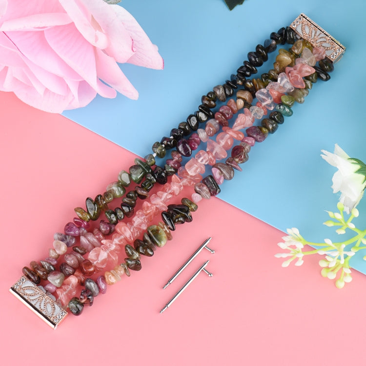 Rough Stone Bracelet Watchband, For Fitbit Versa