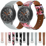 Genuine Leather Watchband, For Samsung Galaxy Watch4 40mm / 44mm