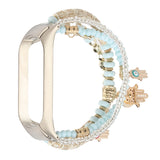 Mori Style Beaded Bracelet Watchband, For Xiaomi Mi Band 3 & 4, For Xiaomi Mi Band 5 & 6
