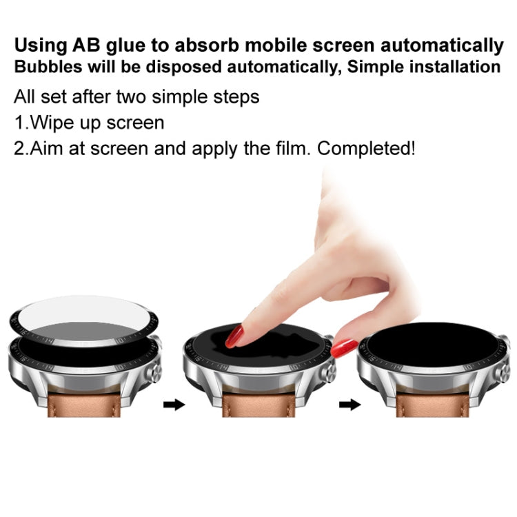 imak Plexiglass HD Watch Protective Film, For Honor Watch GS 3, For Huawei Watch D, For Huawei Watch FIT mini, For vivo Watch 2