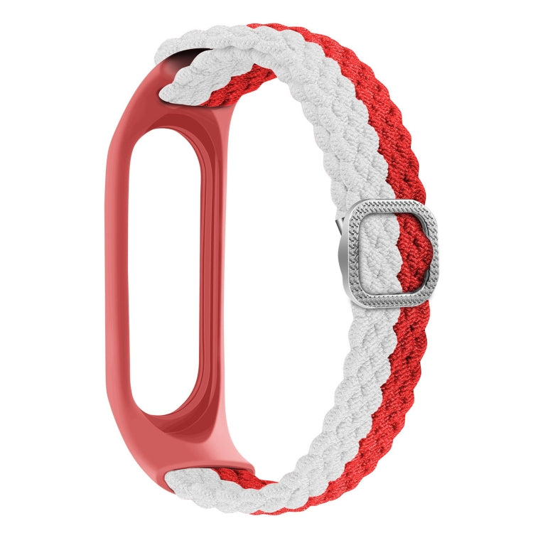 Stripe Braided Watchband, For Xiaomi Mi Band 6 / 5, For Xiaomi Mi Band 4 / 3