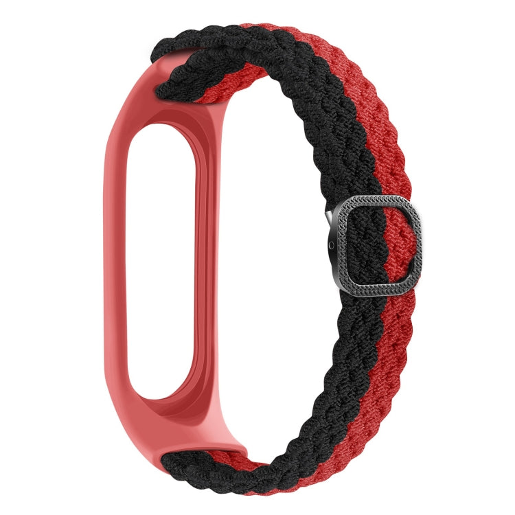 Stripe Braided Watchband, For Xiaomi Mi Band 6 / 5, For Xiaomi Mi Band 4 / 3