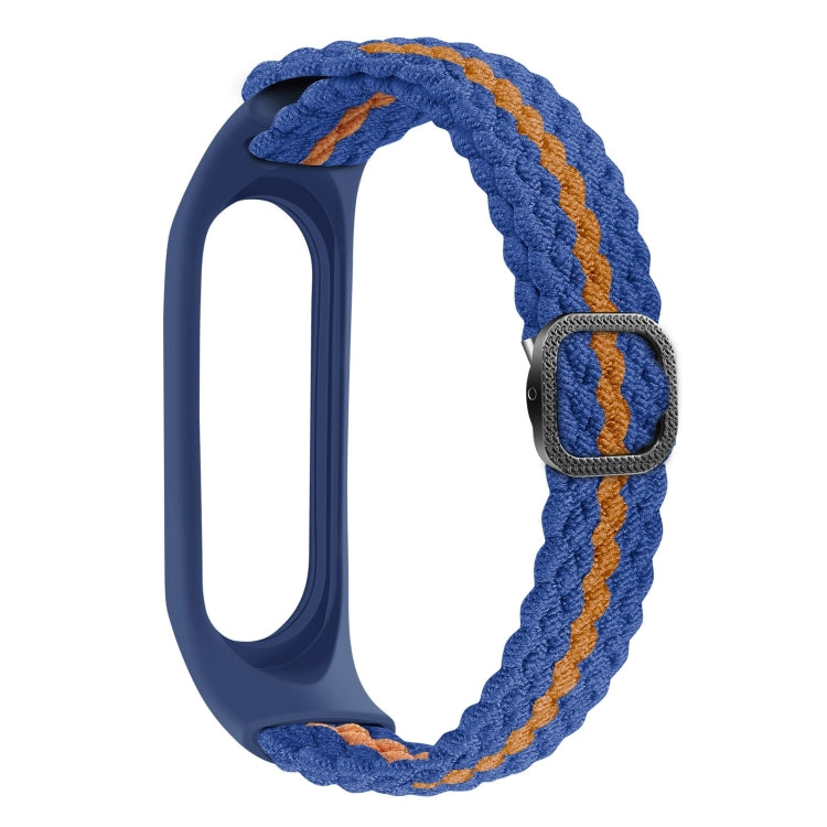 Stripe Braided Watchband, For Xiaomi Mi Band 6 / 5, For Xiaomi Mi Band 4 / 3