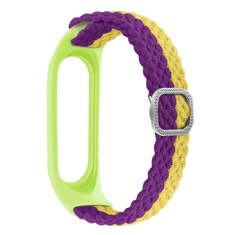 Stripe Braided Watchband, For Xiaomi Mi Band 6 / 5, For Xiaomi Mi Band 4 / 3
