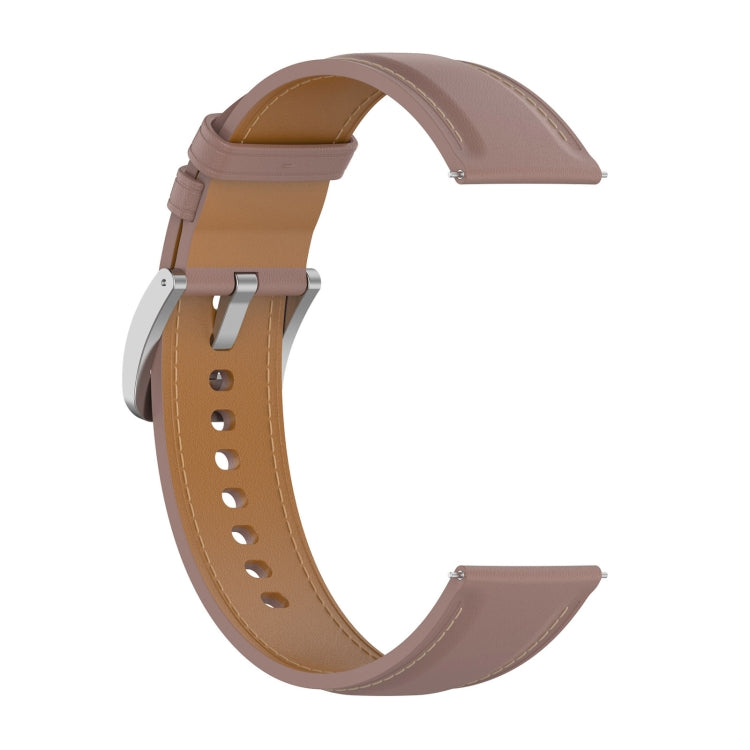 22mm Genuine Leather Watch Strap for Huawei Watch GT3 46mm/GT2 46mm/Samsung Galaxy Watch3 45mm