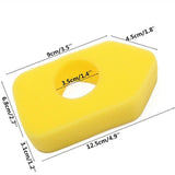 5 PCS Air Filter Foam Element for Briggs & Stratton 698369, Air Filter Foam Element