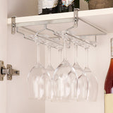 304 Stainless Steel Hanging Wine Glass Shelf Drain Rack Cup Holder, Cup Holder Cup Holder
