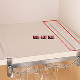 304 Stainless Steel Hanging Wine Glass Shelf Drain Rack Cup Holder, Cup Holder