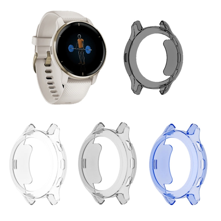 TPU Half-pack Candy Color Watch Case, For Garmin Venu 2 Plus