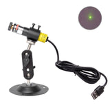 USB Power Laser Positioning Light with Holder, 100wm Dot, 100wm Line, 100wm Cross, 200wm Dot, 200wm Line, 200wm Cross 100wm Dot Green Light