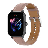 20mm Universal Genuine Leather Watchband