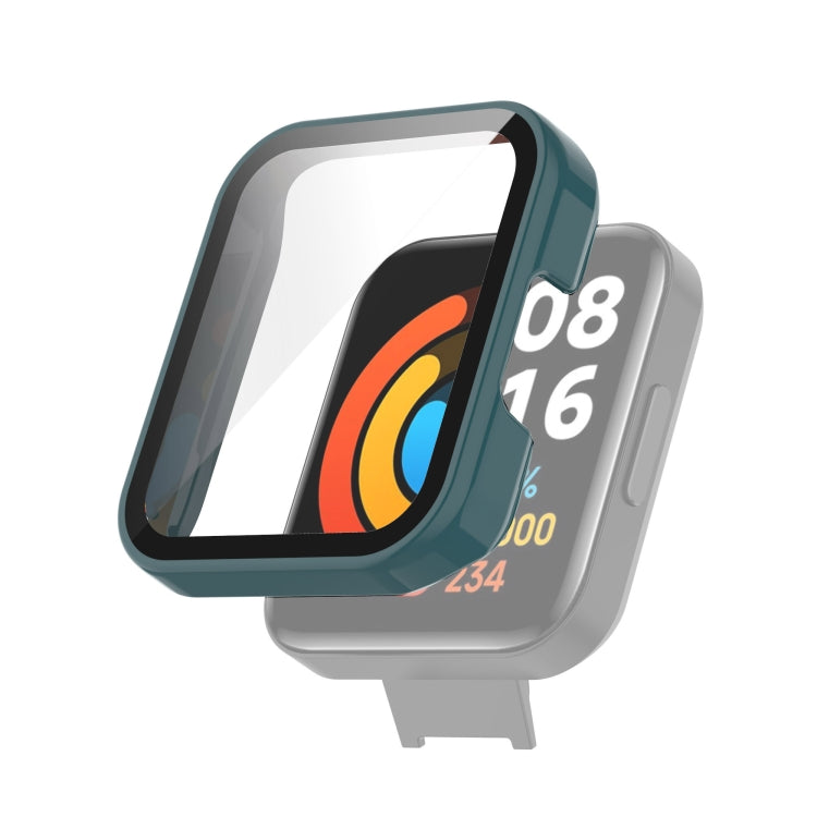 PC + Tempered Glass Watch Protective Case, For Xiaomi Redmi Watch 2 Lite Foreign Version