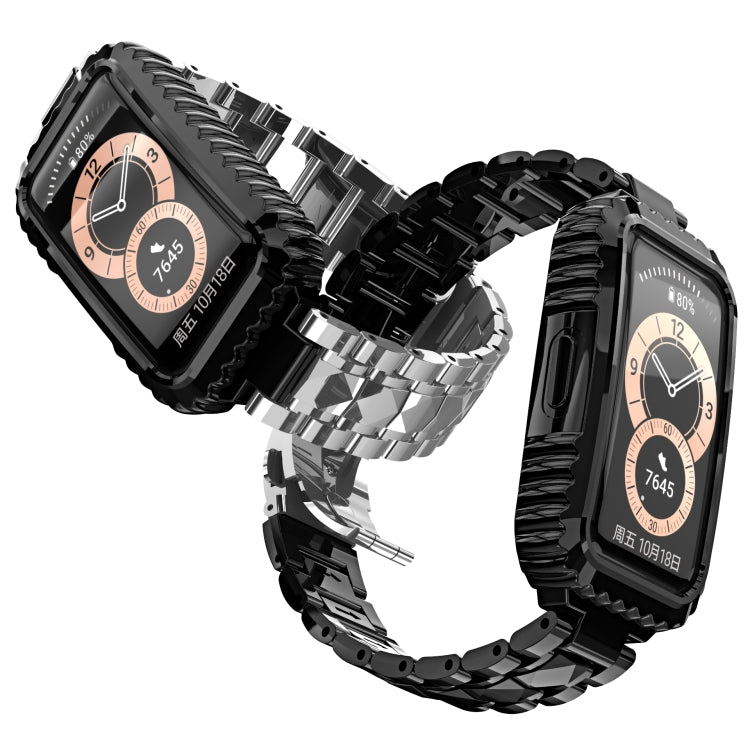 Stainless Steel Watchband, For Huawei Band 6 / Honor Band 6, For Xiaomi Mi Band 6 / 5, For Xiaomi Mi Band 4 / 3