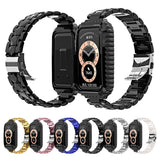 Stainless Steel Watchband, For Huawei Band 6 / Honor Band 6, For Xiaomi Mi Band 6 / 5, For Xiaomi Mi Band 4 / 3