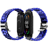 Stainless Steel Watchband, For Huawei Band 6 / Honor Band 6, For Xiaomi Mi Band 6 / 5, For Xiaomi Mi Band 4 / 3