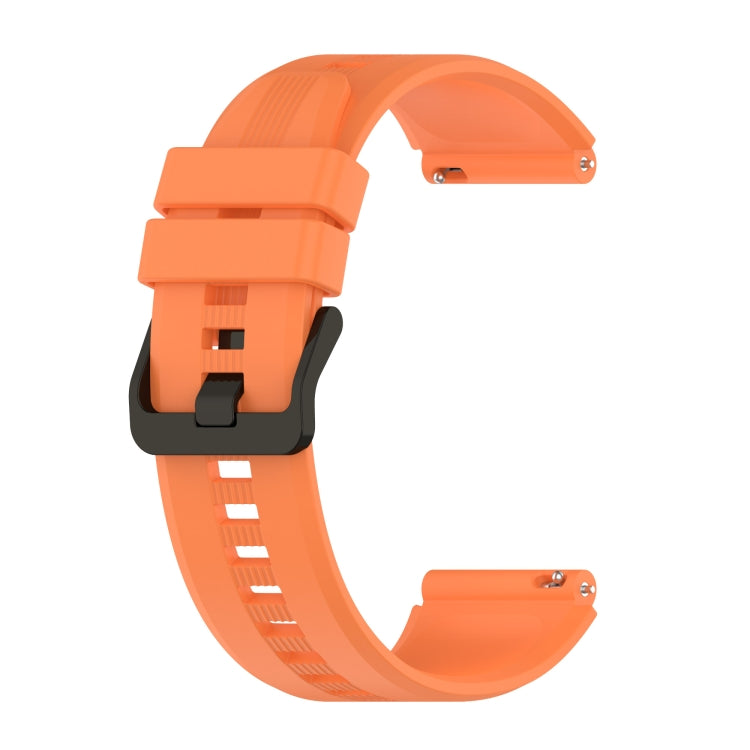 22mm Protruding Head Striped Silicone Watchband, For Honor Watch GS 3