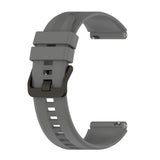 22mm Protruding Head Striped Silicone Watchband, For Honor Watch GS 3