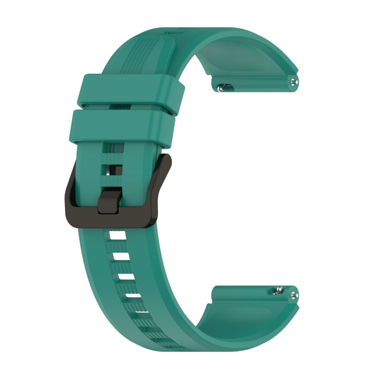 22mm Protruding Head Striped Silicone Watchband, For Honor Watch GS 3
