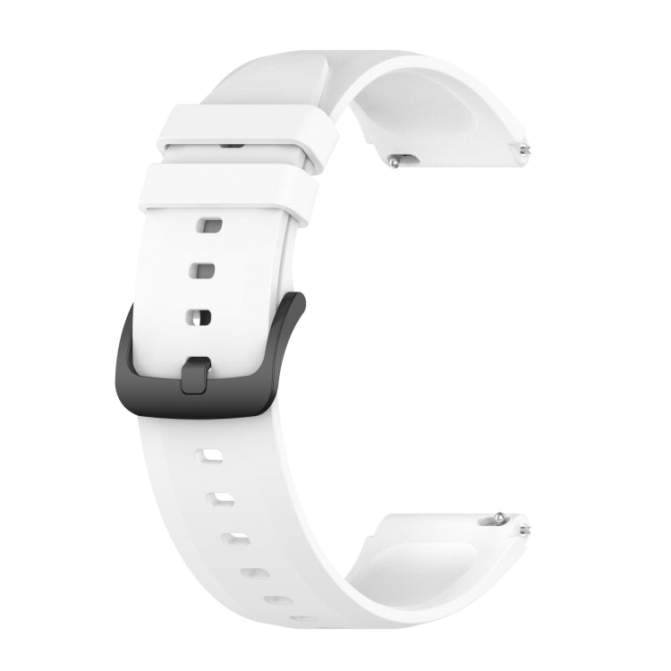 22mm Protruding Head Glossy Silicone Watchband, For Xiaomi Watch S1