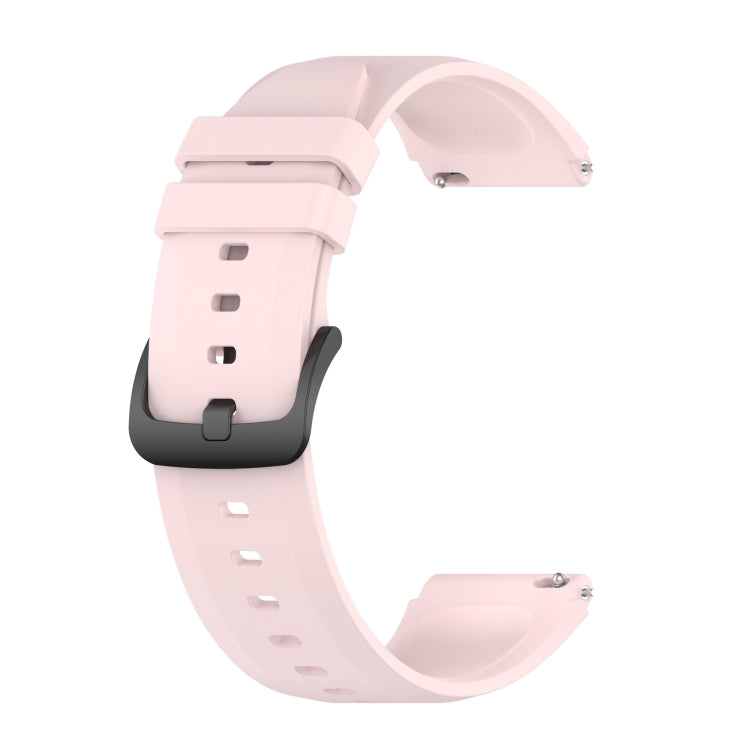 22mm Protruding Head Glossy Silicone Watchband, For Xiaomi Watch S1