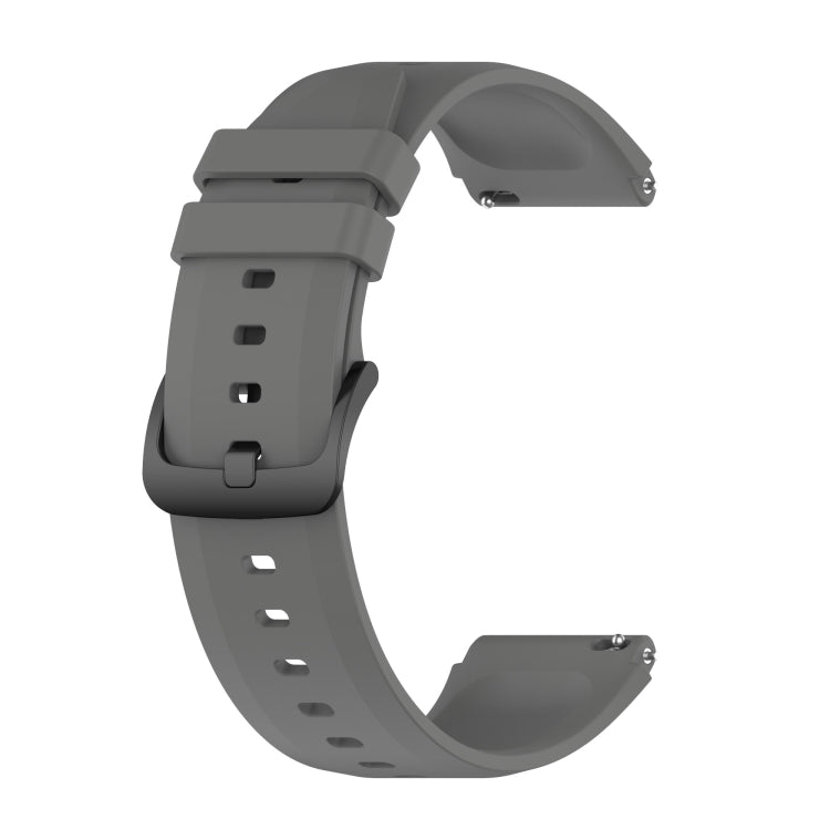 22mm Protruding Head Glossy Silicone Watchband, For Xiaomi Watch S1